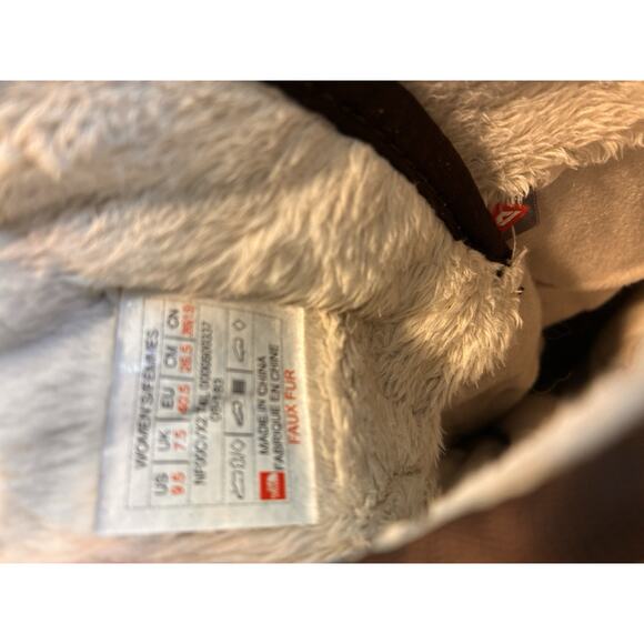 The North Face Women Shellista II Mid Waterproof Mid Calf Boots Size 9.5 Brown - Picture 7 of 10